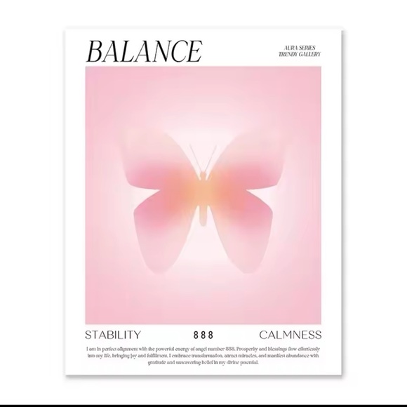 Pink wall decor frames - Picture 3 of 4